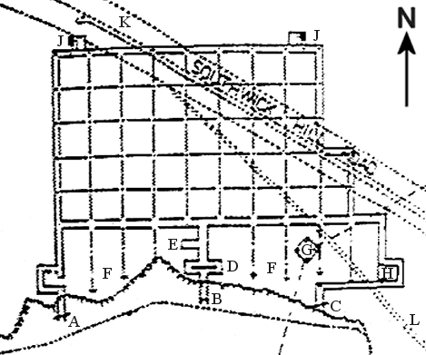 Plan of the Wymering deep tunnel shelter