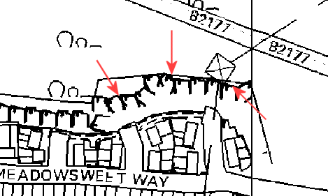 Meadowsweet Way map