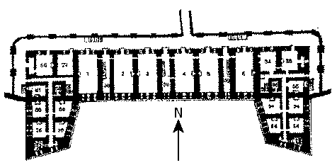 Plan of Fort Southwick Barrack Block