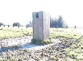 plinth west of  Fort Widley - long shot