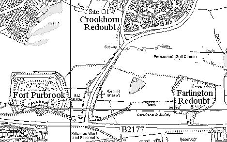 Map of Redoubts
