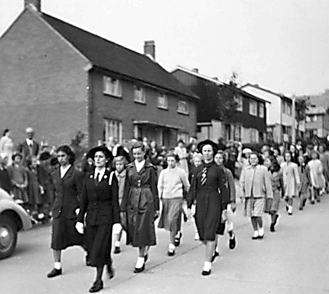 Girls' Brigade Marching